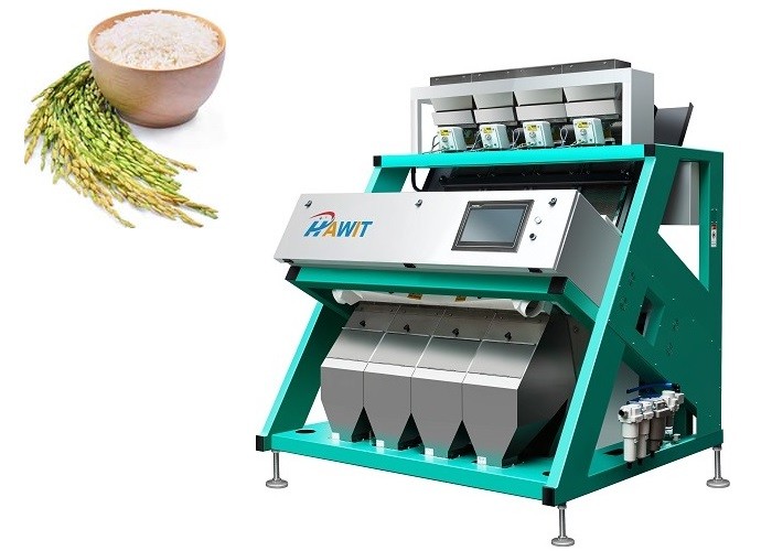 Máquina automática del clasificador del color del arroz para el mijo pegajoso de Brown