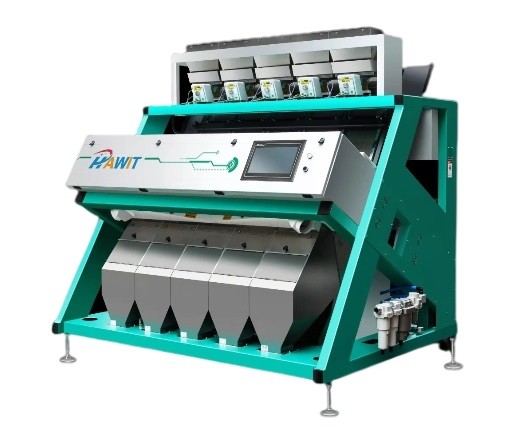 Máquina del clasificador del color del trigo con los sensores ópticos de alta resolución del CCD
