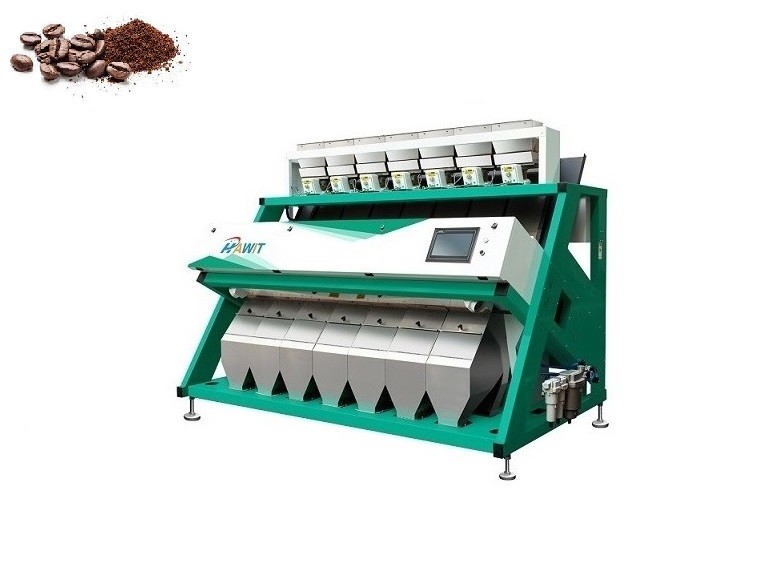 La precisión ultra alta PP ACARICIA los granos de café del PVC colorea los canales del clasificador 448